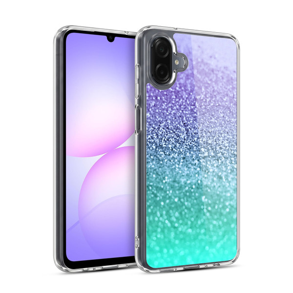 Monika Strigel Glitter Collection Lavender Soft Gel Case for Samsung Galaxy A07 4G