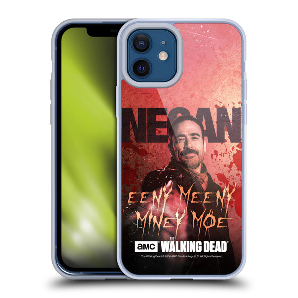 AMC The Walking Dead Negan Eeny Miney Coloured Soft Gel Case for Apple iPhone 12 / iPhone 12 Pro