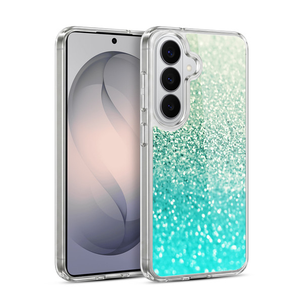 Monika Strigel Glitter Collection Mint Soft Gel Case for Samsung Galaxy S26 Plus