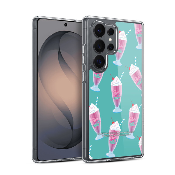 Riverdale Graphics 2 Pop's Milkshake Pattern Soft Gel Case for Samsung Galaxy S26 Ultra