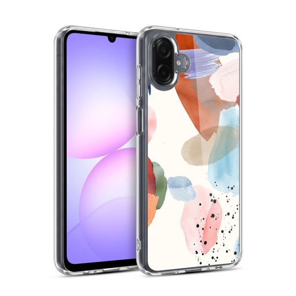 Ninola Pattern Abstract Pastel Soft Gel Case for Samsung Galaxy A07 4G