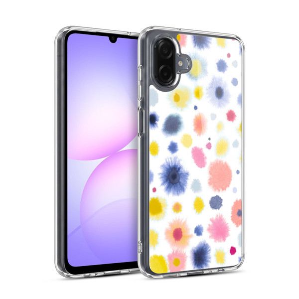 Ninola Pattern Abstract Watercolor Dots Soft Gel Case for Samsung Galaxy A07 4G