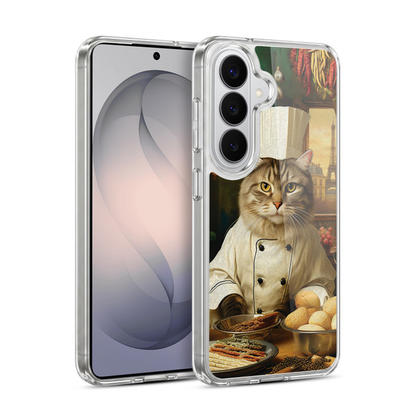 Michael David Ward Humor & Botanicals Cat Chef Soft Gel Case for Samsung Galaxy S26 Plus