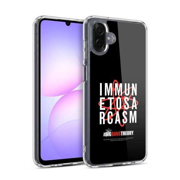 The Big Bang Theory Iconic Sarcasm Soft Gel Case for Samsung Galaxy A07 4G