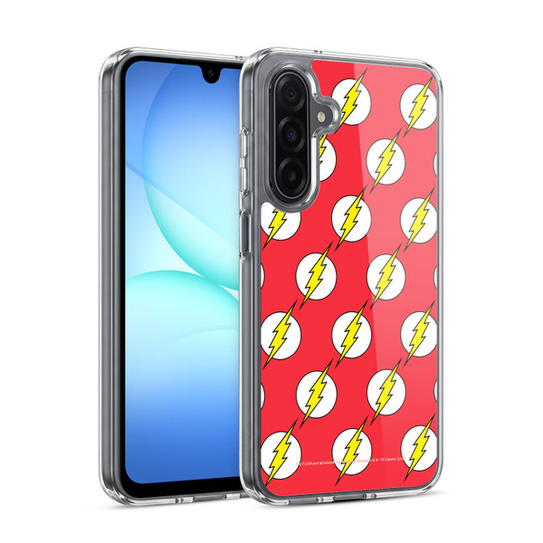 The Flash DC Comics Logo Pattern Soft Gel Case for Samsung Galaxy A17 4G / 5G