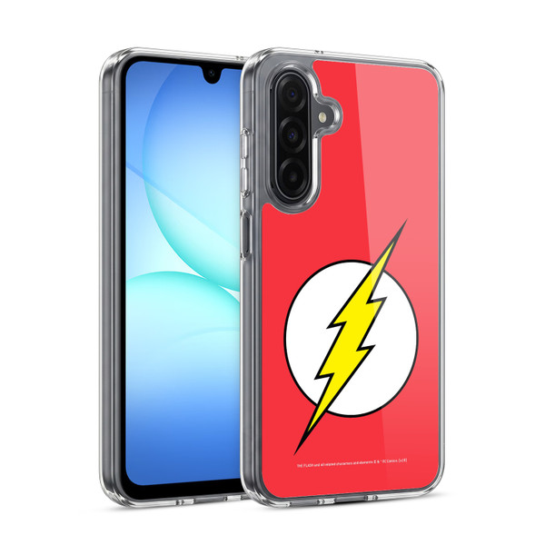 The Flash DC Comics Logo Plain Soft Gel Case for Samsung Galaxy A17 4G / 5G