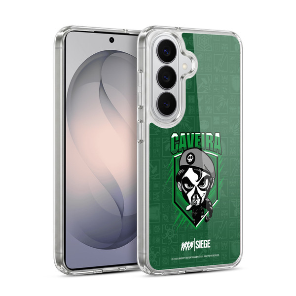 Tom Clancy's Rainbow Six Siege Chibi Operators Caveira Soft Gel Case for Samsung Galaxy S26