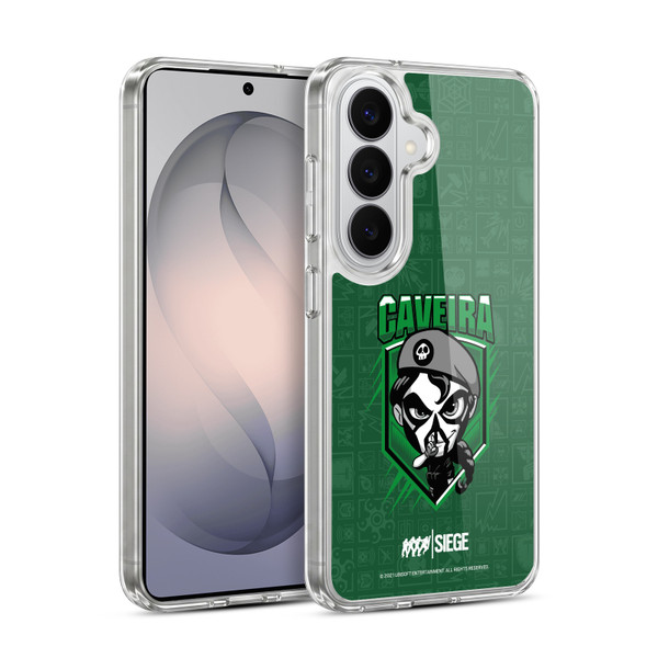 Tom Clancy's Rainbow Six Siege Chibi Operators Caveira Soft Gel Case for Samsung Galaxy S26 Plus