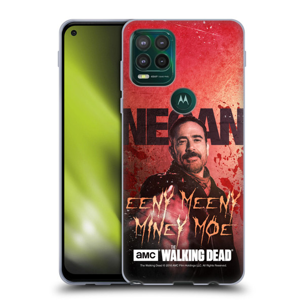 AMC The Walking Dead Negan Eeny Miney Coloured Soft Gel Case for Motorola Moto G Stylus 5G 2021