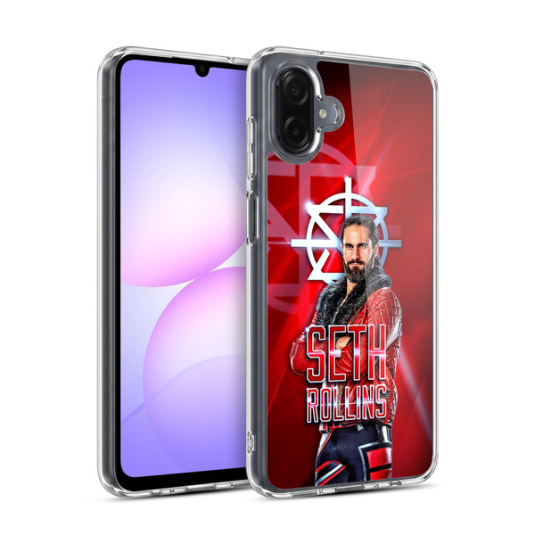 WWE Seth Rollins Graphics Seth Rollins Soft Gel Case for Samsung Galaxy A07 4G
