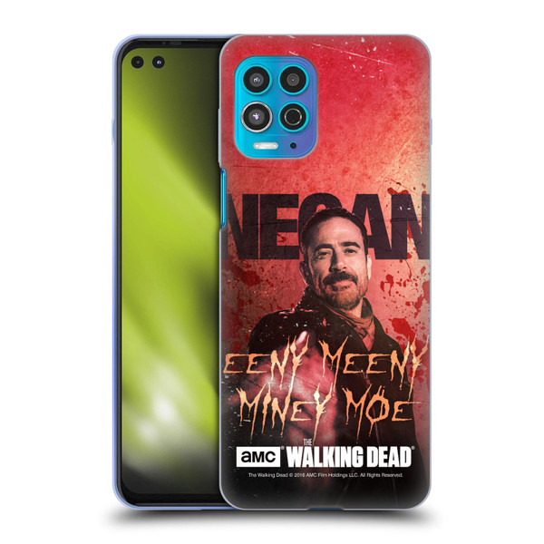 AMC The Walking Dead Negan Eeny Miney Coloured Soft Gel Case for Motorola Moto G100