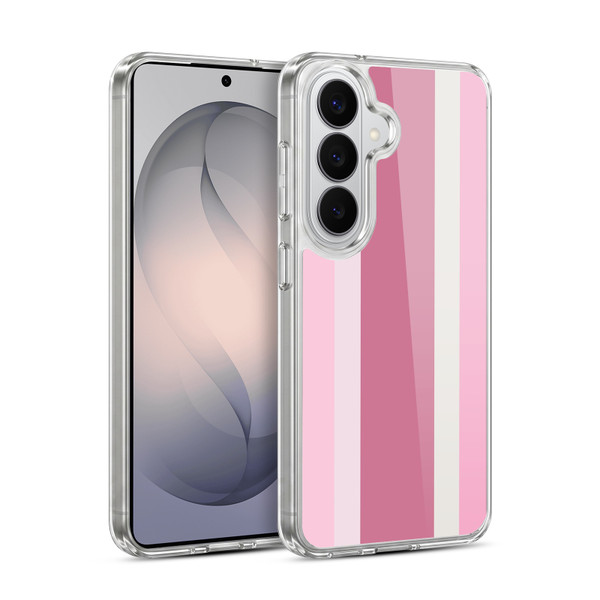 Head Case Designs Vertical Stripes Cotton Candy Soft Gel Case for Samsung Galaxy S26