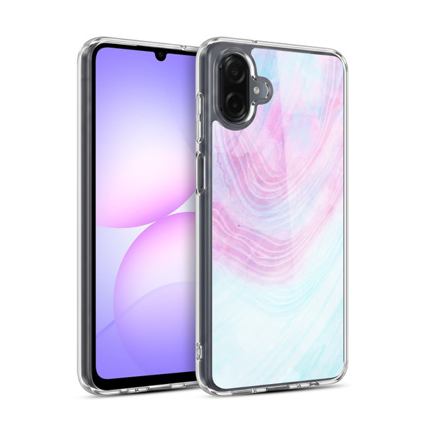 Alyn Spiller Marble Pastel Soft Gel Case for Samsung Galaxy A07 4G