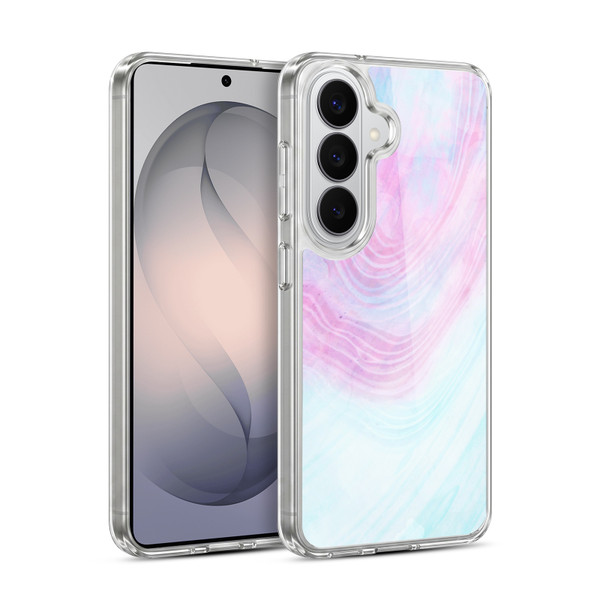 Alyn Spiller Marble Pastel Soft Gel Case for Samsung Galaxy S26