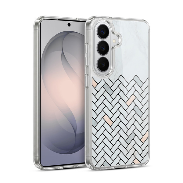 Alyn Spiller Marble Tile Soft Gel Case for Samsung Galaxy S26 Plus