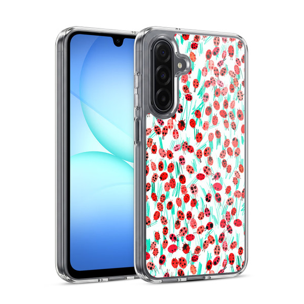 Ninola Patterns Ladybugs On Grass Soft Gel Case for Samsung Galaxy A17 4G / 5G