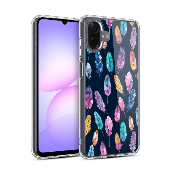 Ninola Patterns 4 Boho Feathers Soft Gel Case for Samsung Galaxy A07 4G