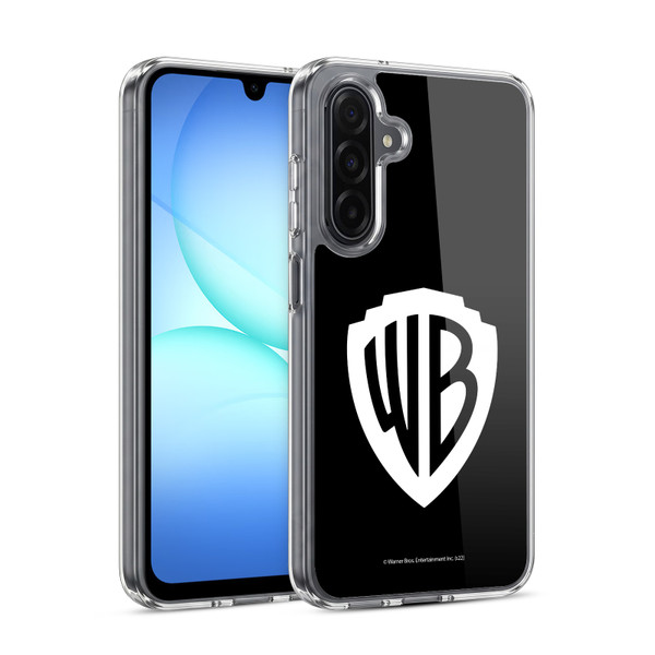 Warner Bros. Shield Logo Black Soft Gel Case for Samsung Galaxy A17 4G / 5G