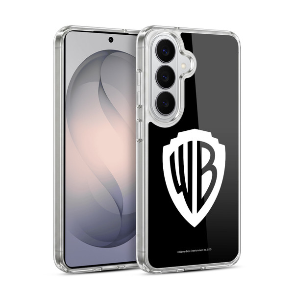Warner Bros. Shield Logo Black Soft Gel Case for Samsung Galaxy S26