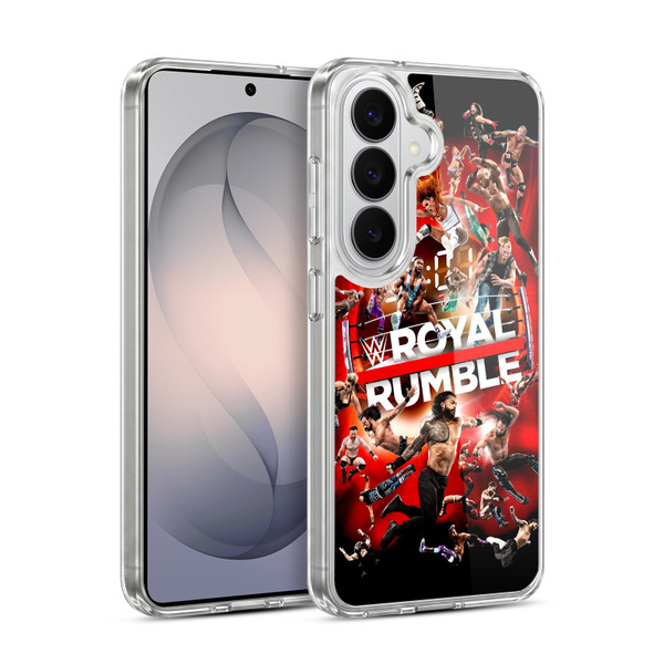 WWE 2022 Royal Rumble Key Art Soft Gel Case for Samsung Galaxy S26 Plus