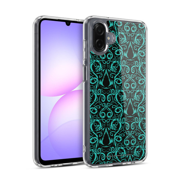 Assassin's Creed Valhalla Compositions And Patterns Vines Soft Gel Case for Samsung Galaxy A07 4G