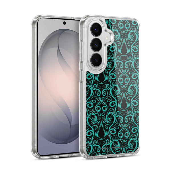 Assassin's Creed Valhalla Compositions And Patterns Vines Soft Gel Case for Samsung Galaxy S26 Plus