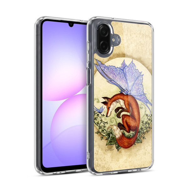 Amy Brown Mythical Curiousity Fox Soft Gel Case for Samsung Galaxy A07 4G
