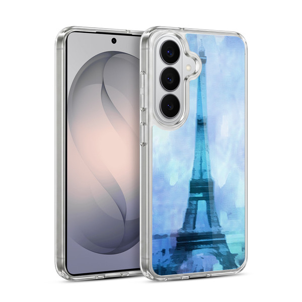 LebensArt Pastels Blue Soft Gel Case for Samsung Galaxy S26 Plus
