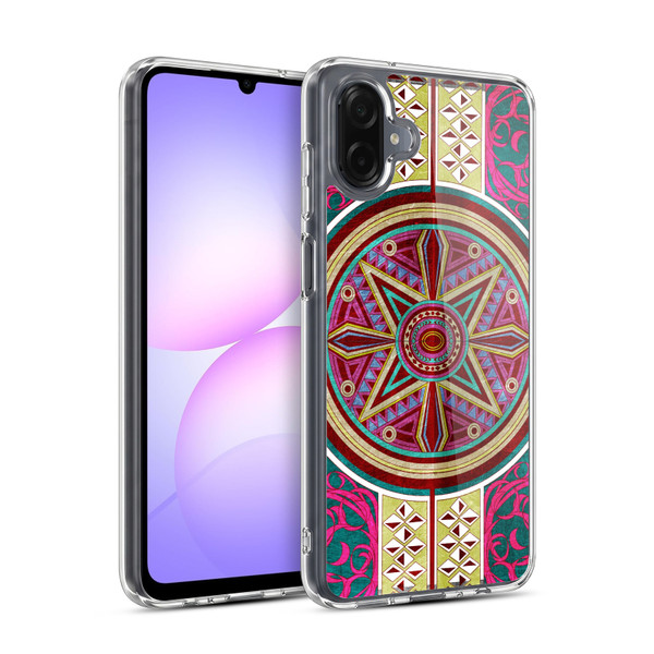 Head Case Designs Arabesque Pattern Islamic Dome Soft Gel Case for Samsung Galaxy A07 4G / A08 4G