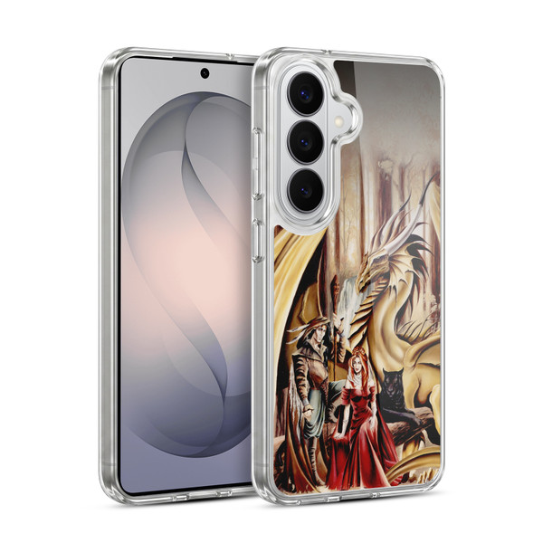 Ruth Thompson Dragons 2 Gathering Soft Gel Case for Samsung Galaxy S26