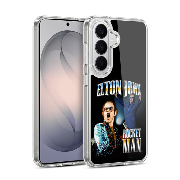 Elton John Rocketman Key Art Soft Gel Case for Samsung Galaxy S26 Plus