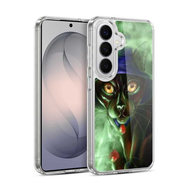 Ash Evans Black Cats Conjuring Magic Soft Gel Case for Samsung Galaxy S26 Plus