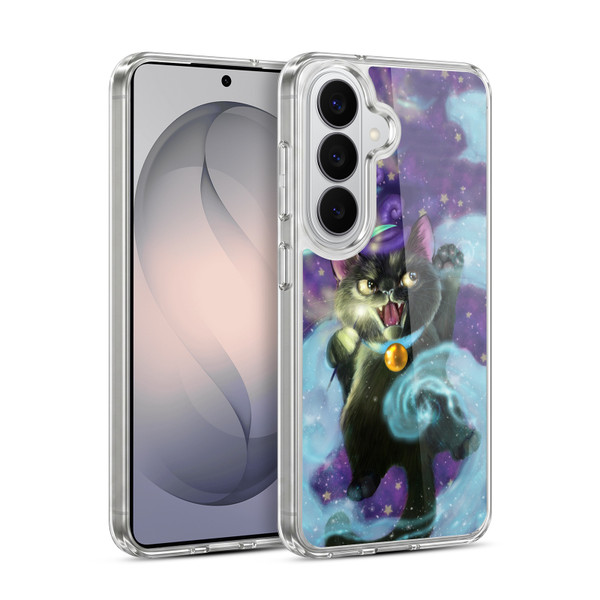 Ash Evans Black Cats Magic Witch Soft Gel Case for Samsung Galaxy S26 Plus
