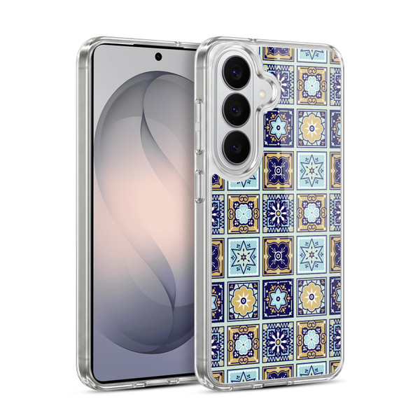 Cat Coquillette Patterns 6 Mexican Tile 2 Soft Gel Case for Samsung Galaxy S26