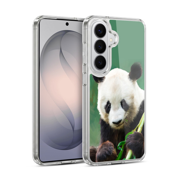 Simone Gatterwe Nature Series Panda Soft Gel Case for Samsung Galaxy S26 Plus