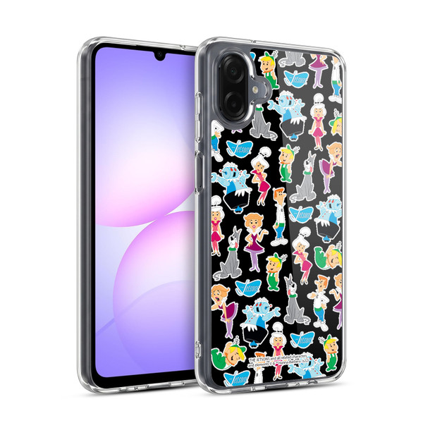 The Jetsons Graphics Pattern Soft Gel Case for Samsung Galaxy A07 4G