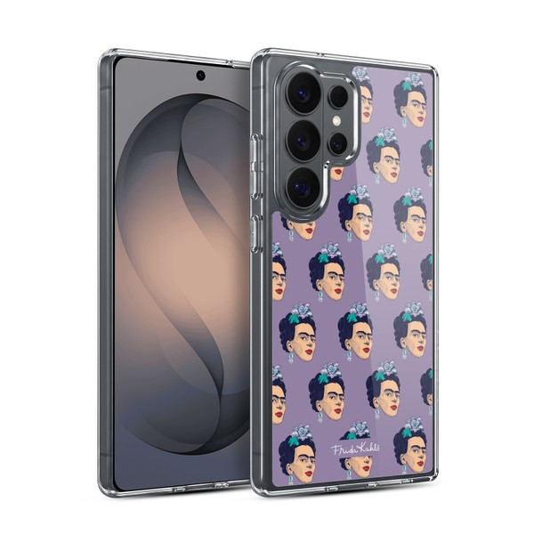 Frida Kahlo Sketch Pattern Soft Gel Case for Samsung Galaxy S26 Ultra