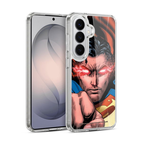 Superman DC Comics Comic Book Art Rebirth #1 Soft Gel Case for Samsung Galaxy S26