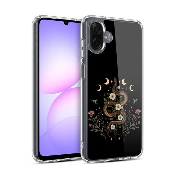Episodic Drawing Illustration Animals Serpent Spell Soft Gel Case for Samsung Galaxy A07 4G