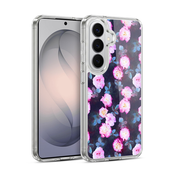 Micklyn Le Feuvre Florals 2 Twilight Roses Soft Gel Case for Samsung Galaxy S26 Plus