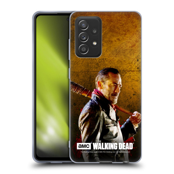 AMC The Walking Dead Negan Lucille 1 Soft Gel Case for Samsung Galaxy A52 / A52s / 5G (2021)