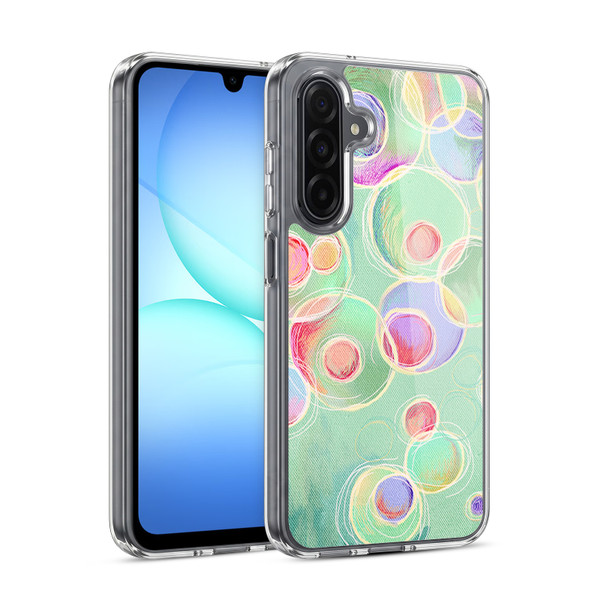 Micklyn Le Feuvre Patterns Iridescent Bubbles Soft Gel Case for Samsung Galaxy A17 4G / 5G