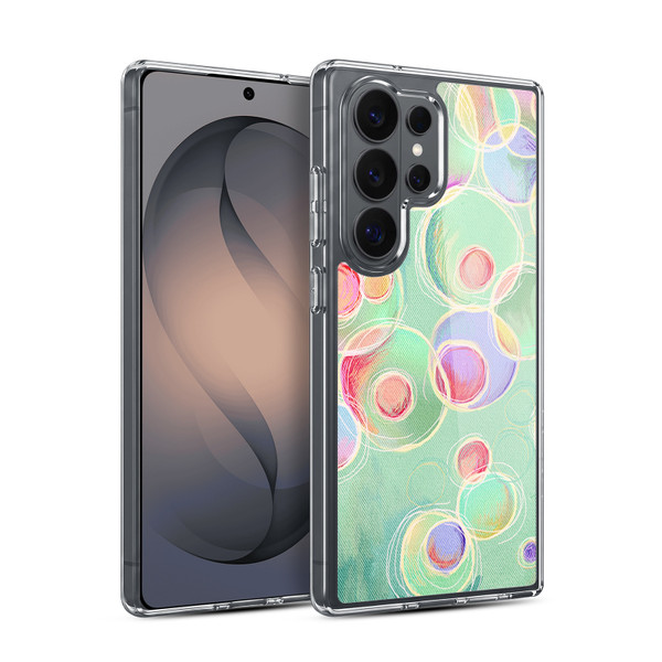 Micklyn Le Feuvre Patterns Iridescent Bubbles Soft Gel Case for Samsung Galaxy S26 Ultra