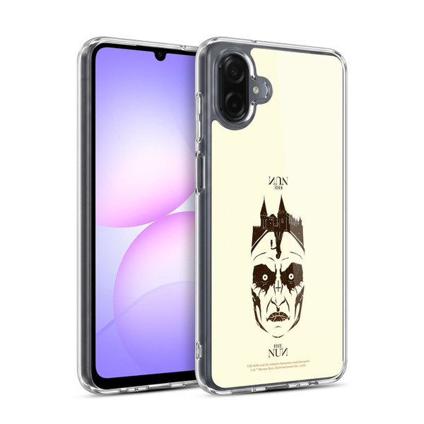 The Nun Valak Graphics Double Exposure 2 Soft Gel Case for Samsung Galaxy A07 4G