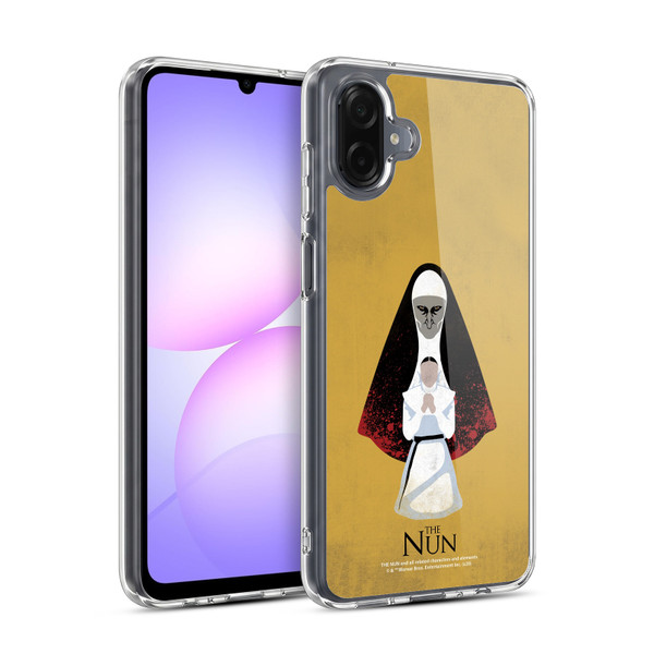 The Nun Valak Graphics Pray Soft Gel Case for Samsung Galaxy A07 4G