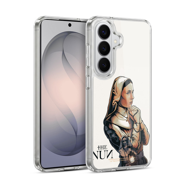 The Nun Valak Graphics Pray 2 Soft Gel Case for Samsung Galaxy S26 Plus