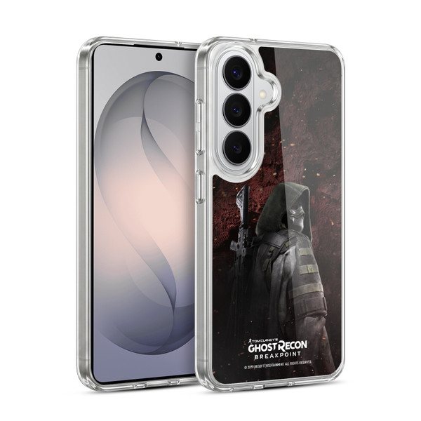 Tom Clancy's Ghost Recon Breakpoint Character Art Colonel Walker Soft Gel Case for Samsung Galaxy S26 Plus