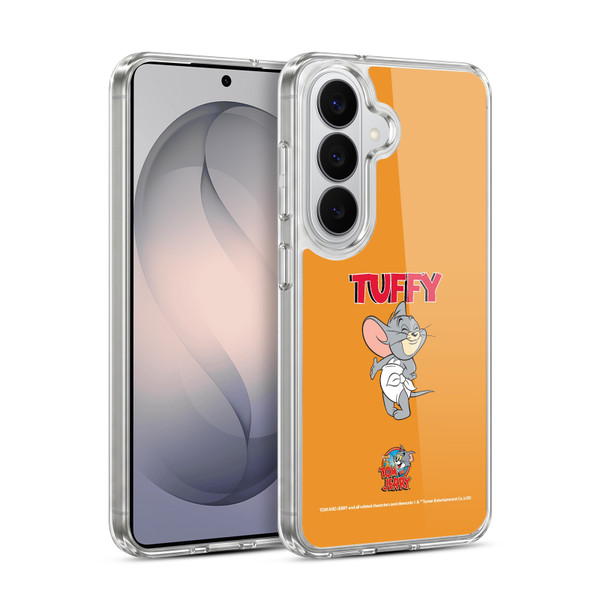 Tom and Jerry Characters Nibbles Soft Gel Case for Samsung Galaxy S26 Plus