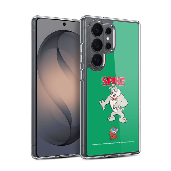 Tom and Jerry Characters Spike Soft Gel Case for Samsung Galaxy S26 Ultra