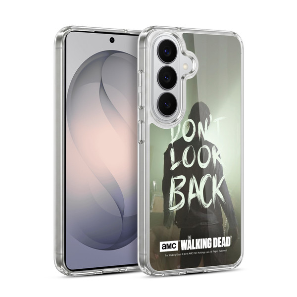 AMC The Walking Dead Quotes Dont Look Back Soft Gel Case for Samsung Galaxy S26 Plus
